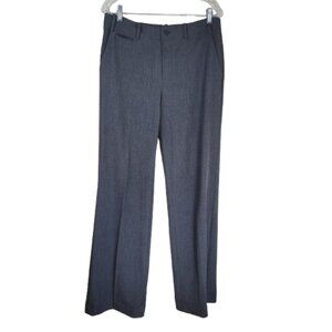 Lauren Ralph Lauren Sanderson Dress Pants Gray Straight Leg Women's Size 8